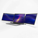 SideTrak Swivel Pro Triple HD 13.3" 60 Hz Attachable Portable Monitor, 2/Pack, Black (LTTL132)