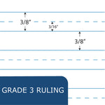 Roaring Spring Paper Products 1-Subject Composition Notebooks, 7.75" x 9.75", Wide Ruled, 50 Sheets, Red (ROA77922)