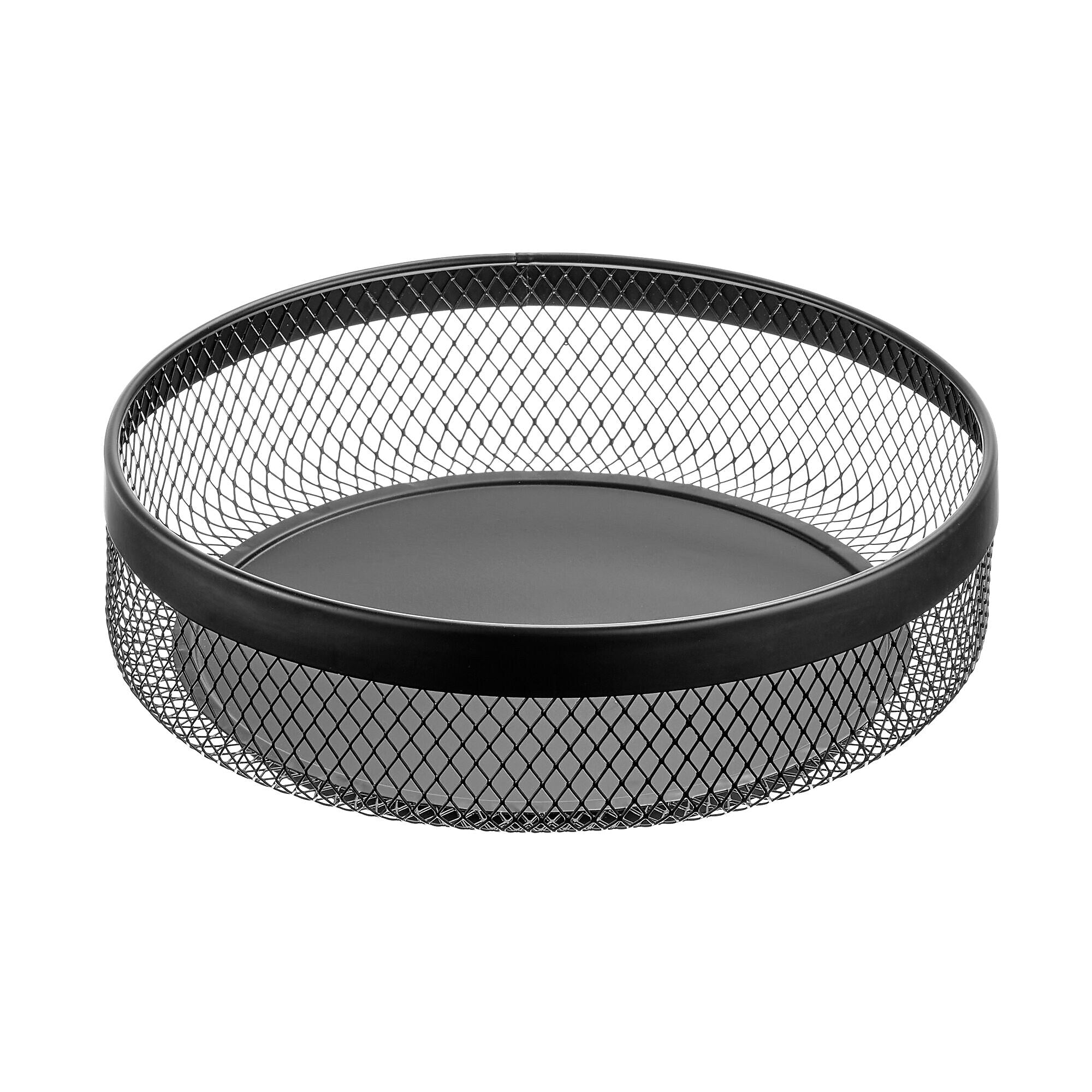 mDesign Steel Organizer, Matte Black (25963)