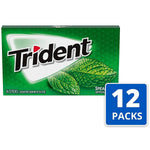 Trident Sugar Free Spearmint Gum, 14 Pieces/Pack, 12/Packs (VAM05017)