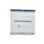 Patient Belonging Bags 20" x 20", White