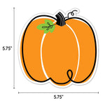 Creative Teaching Press Core Décor Doodle Pumpkin Designer Cut-Outs, 36/Pack, 3 Packs/Bundle (CTP10590-3)