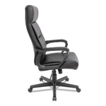 Alera® Oxnam Series Fixed Arm Polyurethane Task Chair, Black (ALEON41B19)