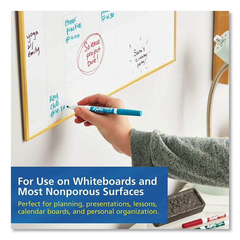 Expo Dry Erase Starter Set/Kit, Bullet Tip, Assorted, 5/Set (SAN80675A)