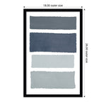 Amanti Art Painted Weaving I Gray by Piper Rhue Wood Framed Wall Art Print, 18" x 26" (A42675461072)