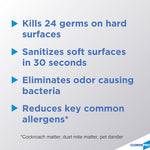 CloroxPro Clorox 4 in One Disinfectant & Sanitizer, Citrus, 14 oz. Can (31043)