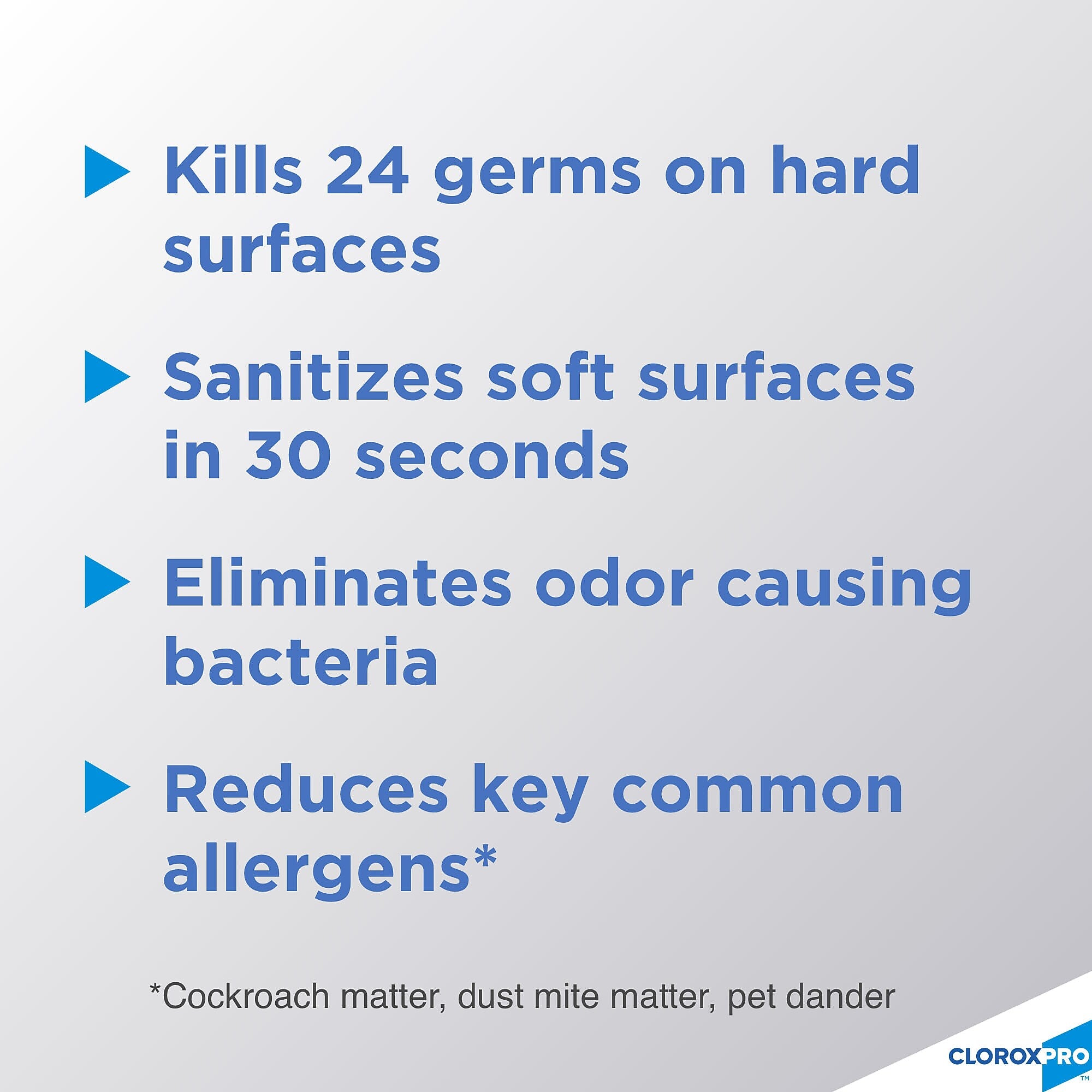 CloroxPro Clorox 4 in One Disinfectant & Sanitizer, Citrus, 14 oz. Can (31043)