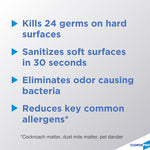 CloroxPro Clorox 4 in One Disinfectant & Sanitizer, Citrus, 14 oz. Can (31043)
