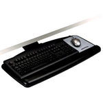 3M Easy Adjust Keyboard Tray with Wrist Rest and Mouse Pad, 23" Track, Black (AKT90LE)