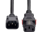 StarTech 10' C14 to Locking C13 Power Cable, Male to Female, Black (87L3-8A00-POWER-CORD)