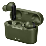 JVC RIPTIDZ True Wireless Earbuds with Charging Case, Bluetooth, Olive (HAA9TG)