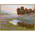 Amanti Art Pastel Lupin by Ed Penniman Framed Canvas Wall Art Print, 42" x 32" (A42677747991)