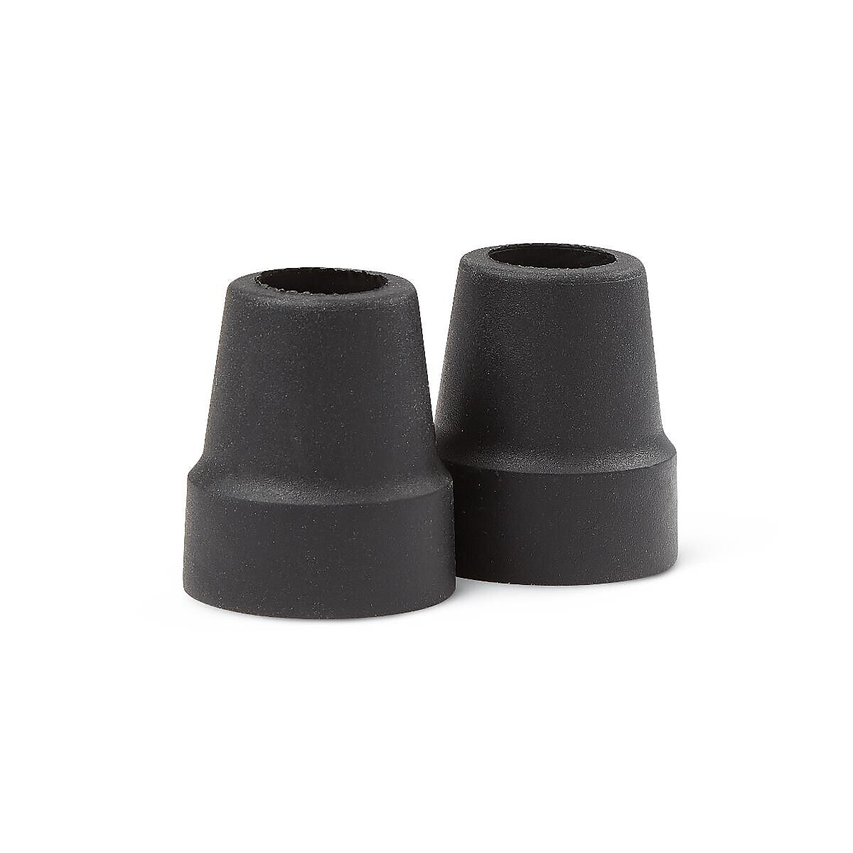 Medline Replacement Large Base Quad Cane Tips, 5/8", Black, 12/Pack (MDS86425W)