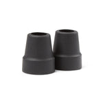 Medline Replacement Large Base Quad Cane Tips, 5/8", Black, 12/Pack (MDS86425W)