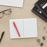 Staples Small Composition Notebook, 5" x 7", College Ruled, 80 Sheets, Pink (ST24491)