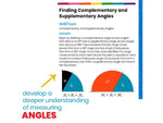 hand2mind Rainbow Angle Circles, 36 Pieces/Pack (91486)