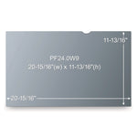 3M Anti-Glare Privacy Filter for 24" Widescreen Monitor, 16:9 Aspect Ratio (PF240W9B)