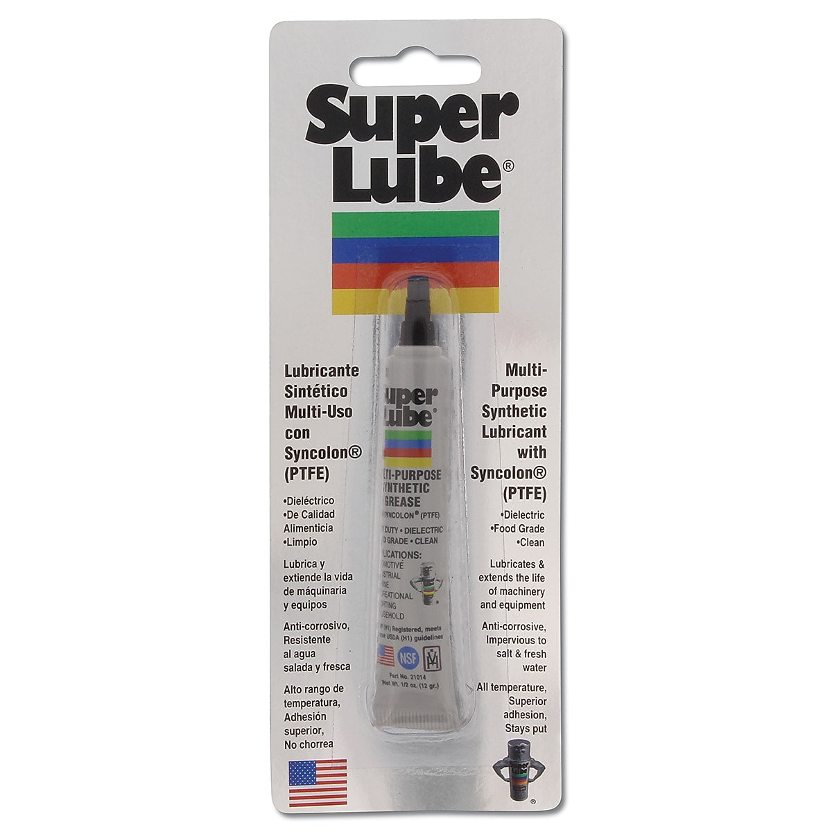 Super Lube 1/2 oz. Multi-Purpose Synthetic Grease with Syncolon (NLGI2) (21010)