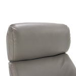 La-Z-Boy Greyson Ergonomic Bonded Leather Swivel Executive Chair, Gray (CHR10086A)