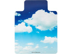 Mind Reader Hard Floor Chair Mat with Lip, 47" x 35", Blue, Polycarbonate (SKYMAT-ASST)
