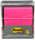 Post-it Pop-Up Notes Dispenser for 3" x 3" Notes, Black (WD-330-BK)