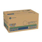 Dixie Ultra 10" Paper Plates, White, 125 Plates/Pack, 4 Packs/Carton (DIX SXP10W)