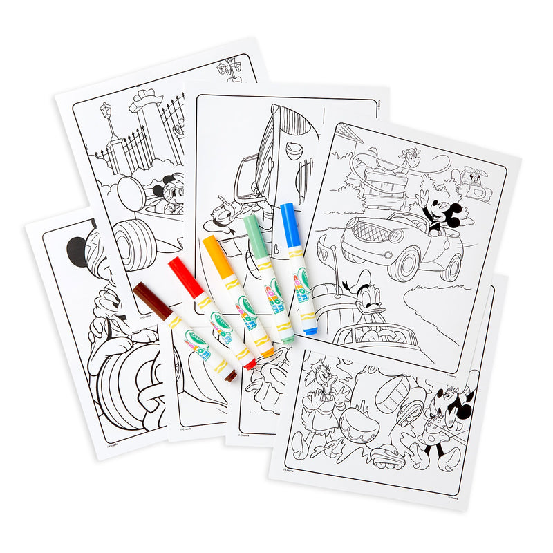 Crayola Color Wonder: Mickey Coloring Book, 18 Pages, 2 Sets/Bundle (BIN757006-2)