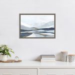Amanti Art Far Away Land I (Mountains) by Eva Watts Framed Canvas Wall Art Print, 23" x 16" (A42674846132)