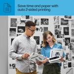 HP LaserJet Pro MFP 4101fdw Wireless Black & White Laser Printer, All-In-One, Print, Scan, Copy, Fax, Best for Office (2Z619F)