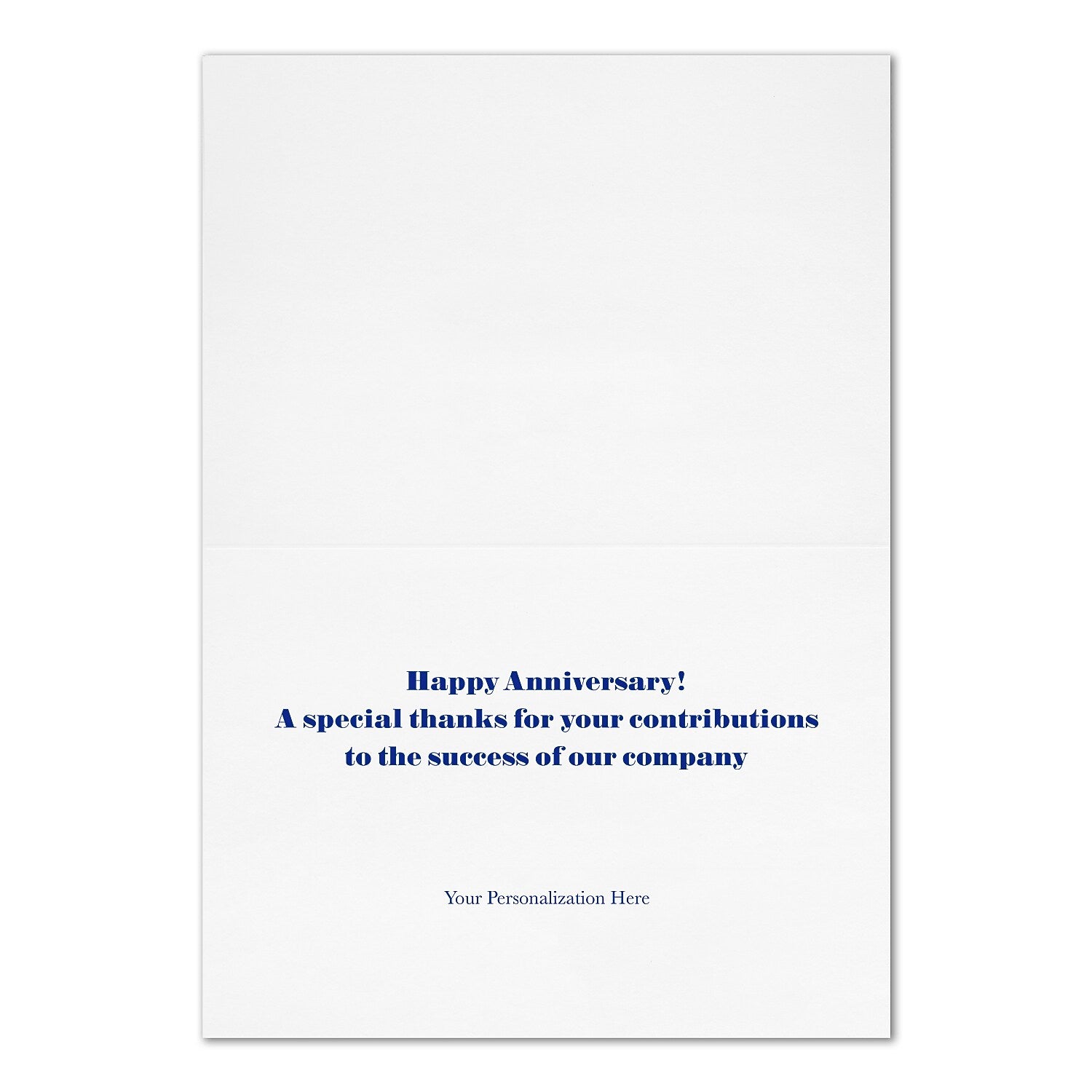 "Celebration Balloons" Anniversary Card w/ White Unlined Envelope, 250/BX