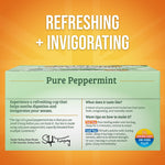 Twinings Decaf Pure Peppermint Herbal Tea Bags, 3.53 oz., 50/Box (TNA53650)