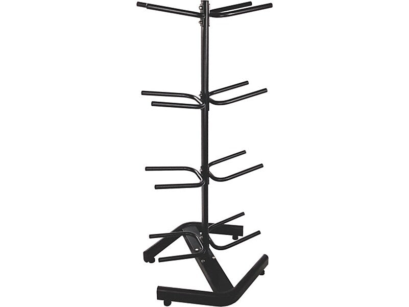 Champion Sports Black U-Ring Double Medicine Ball Tree (DTM1)