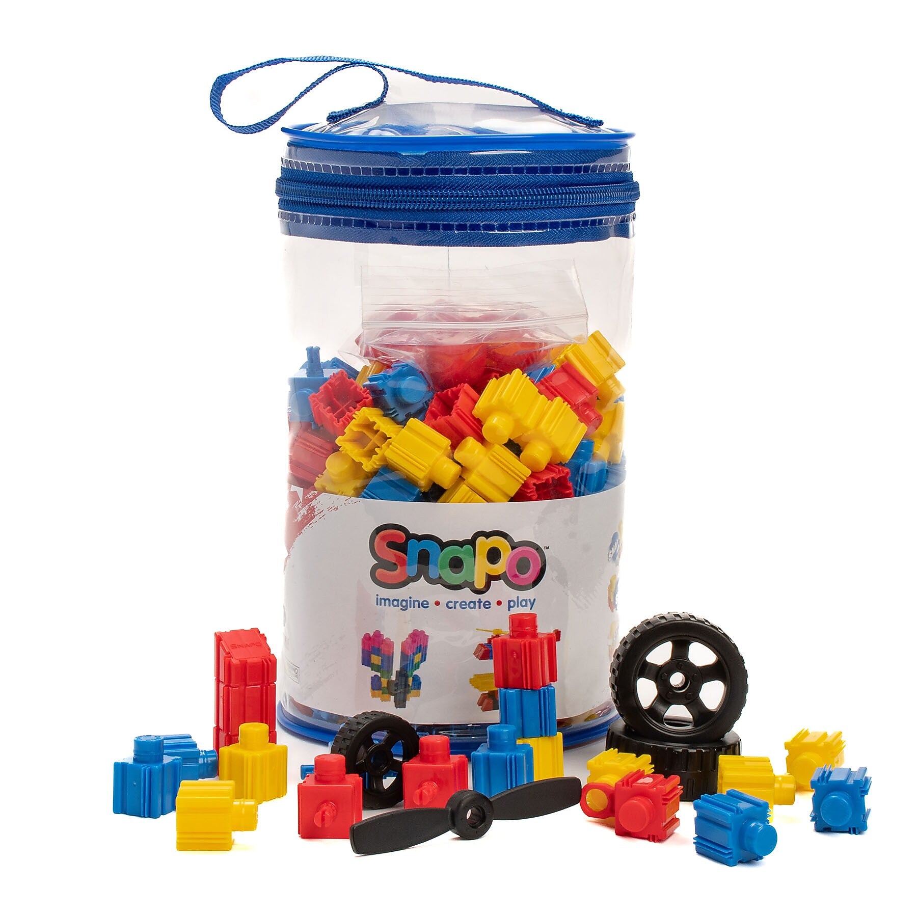 Snapo Building Blocks Advanced Builder's Kit, 300 Pieces/Set (SNP16300)