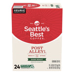 Seattle's Best Coffee Post Alley Blend Keurig® K-Cup® Pods, Dark Roast, 24/Box (SBK30190)