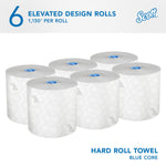 Scott Pro Recycled Hardwound Paper Towels, 1-ply, 1150 ft./Roll, 6 Rolls/Carton (25702)