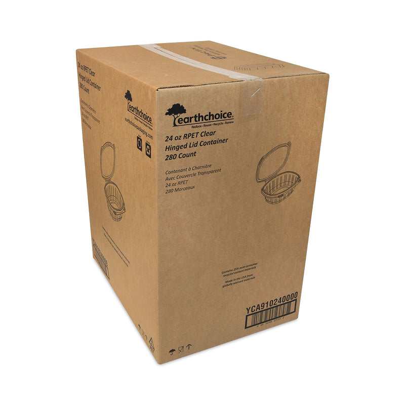 CONTAINER,24OZ APET,CLR