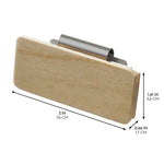 iDESIGN Small Wood Storage Bin Clips, 6/Pack (29118M6)