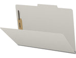 Medical Arts Press Pressboard Classification Folder, 2" Expansion, Legal Size, Gray, 25/Box (DV-T52-02-3GRY)