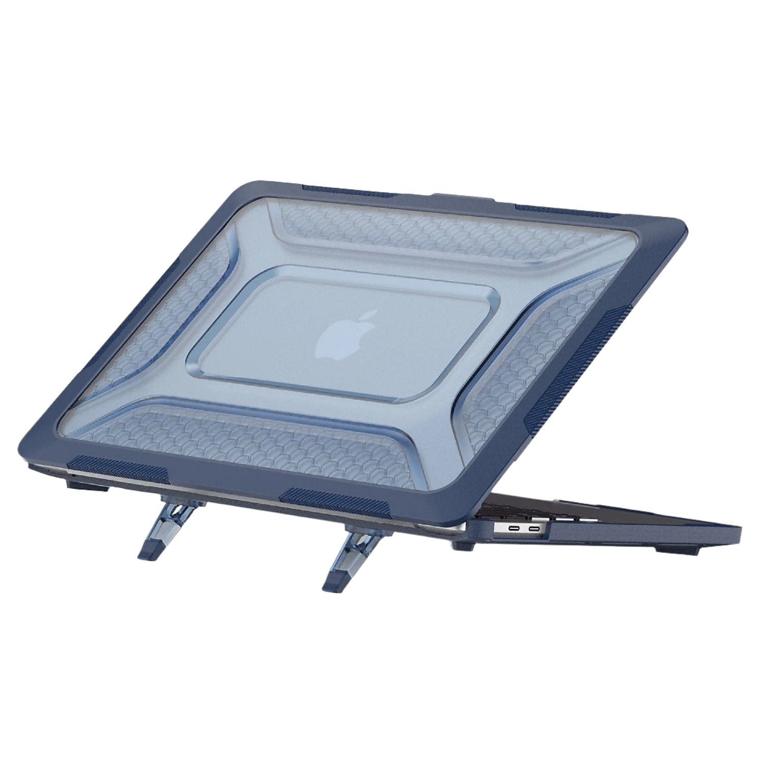 SaharaCase Raider Ultra-Duty Series 16" Laptop Case with Stand, Shock Absorbing, Midnight Blue (LT00065)