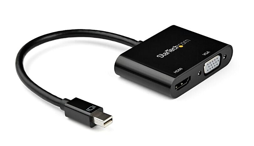 Startech Mini DisplayPort to HDMI VGA Adapter, Black (MDP2VGAHD20)