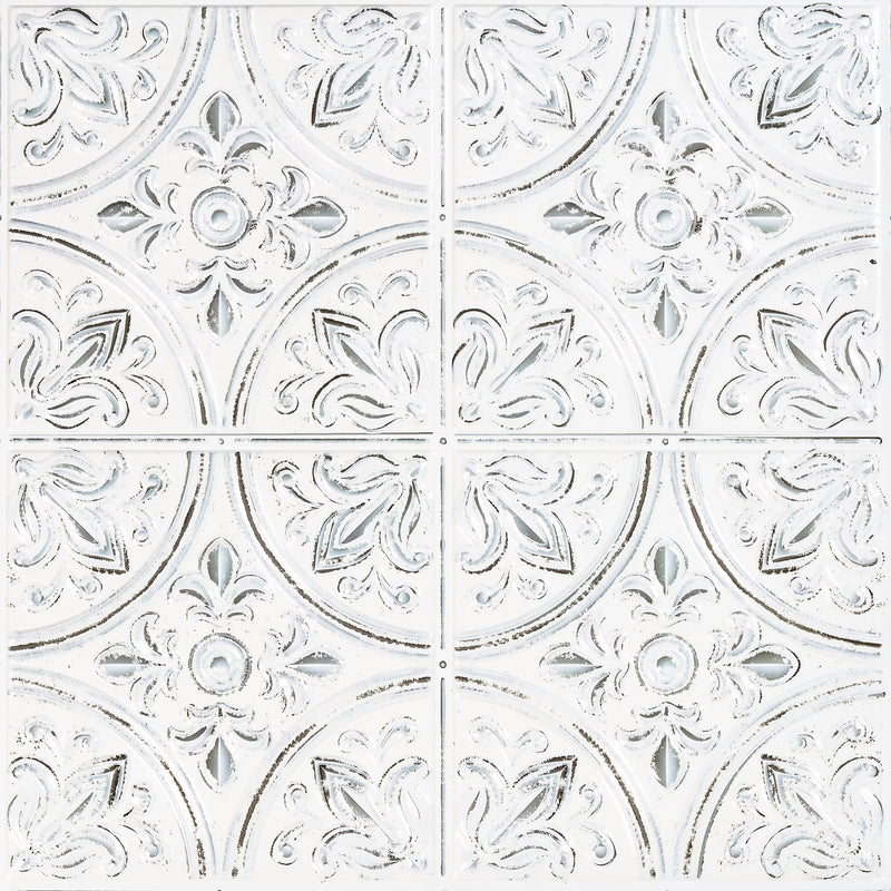 York Wallcoverings Tin Tile Peel and Stick Backsplash (TIL4623FLT)