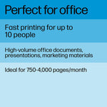 HP LaserJet Pro MFP 4101fdn Wired Black & White Laser Printer, All-In-One Print, Copy, Scan, Fax, Best for Office (2Z618F)