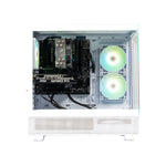 Skyetch Azure 3 Gaming Desktop Computer, NVIDIA GeForce RTX3050, AMD Ryzen 5 5500, 16GB RAM, 1TB SSD, Windows 11, White