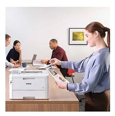 Brother Digital Color Printer with Duplex Printing and Wireless Networking (HLL8245CDW)