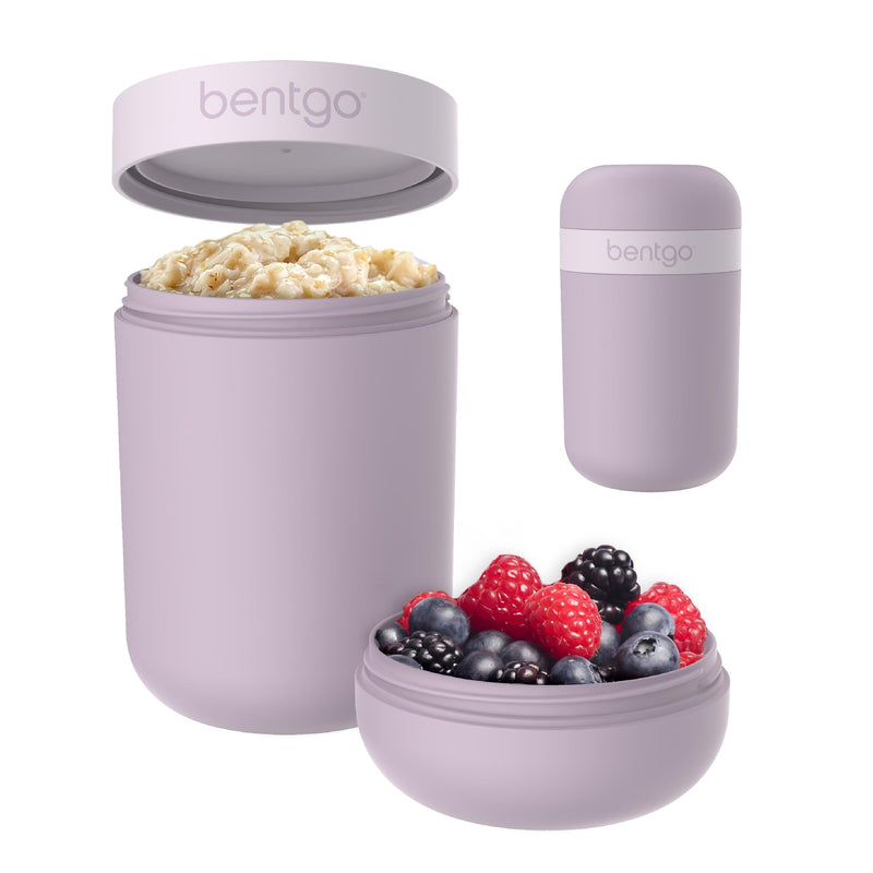 bentgo Snack Container, Orchid, 20 oz. (BGSNKCP-O)