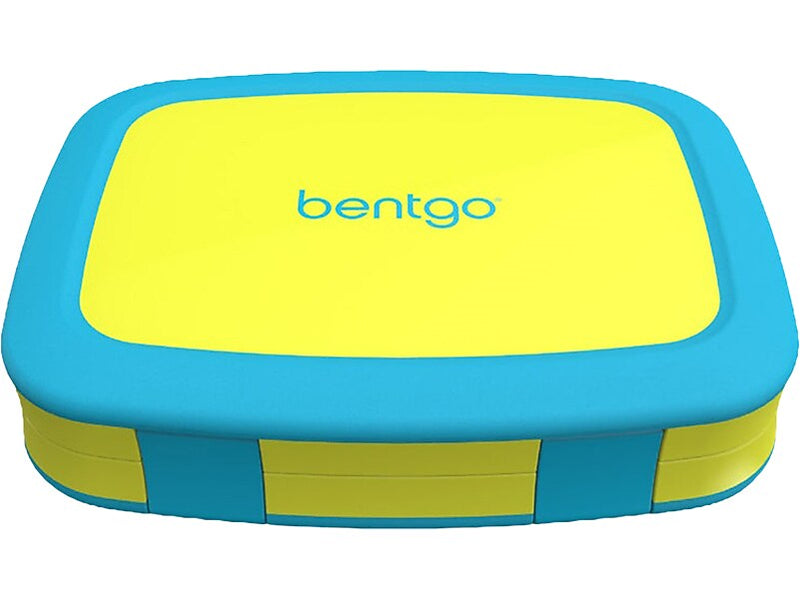 bentgo Brights Kids Bento Box, 5-Compartment, Citrus Yellow, 19 oz. (BGOBRTS-C)