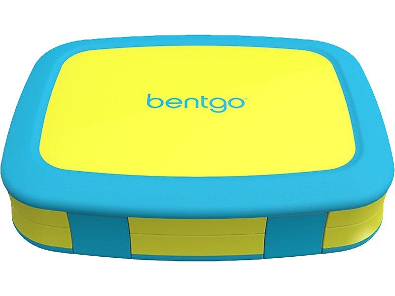 bentgo Brights Kids Bento Box, 5-Compartment, Citrus Yellow, 19 oz. (BGOBRTS-C)