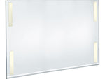 Azar Sign Holder, 22" x 17", Horizontal, Wall Mounted, Clear, Acrylic, 2/Pack (122038-2PK)