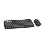 Logitech Pebble 2 Wireless Ergonomic Keyboard and Optical Mouse Combo for Mac, Tonal Graphite (920-012200)