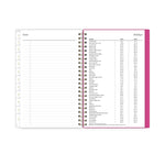 2025-2026 Blue Sky Sincerely Jules Helenora 5" x 8" Academic Weekly & Monthly Planner, Plastic Cover, Multicolored (155329)